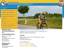 Tablet Screenshot of concordia-rottenburg.de